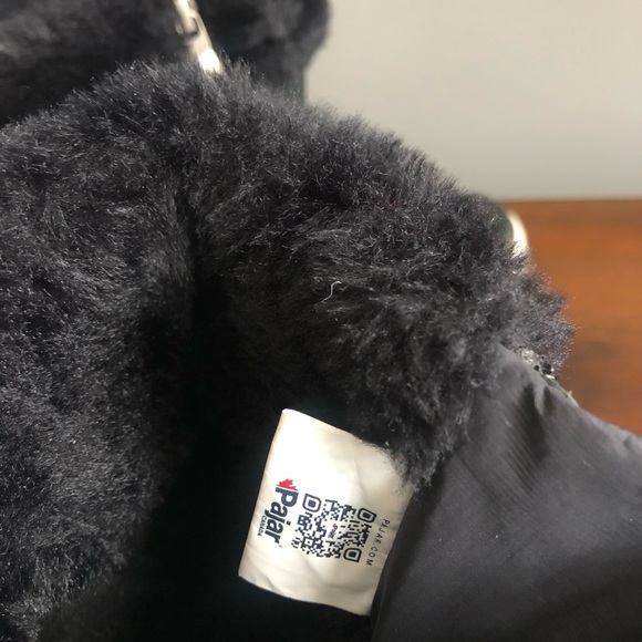 Pajar Canada Womens 9-9.5 M - KADY Suede BOOTS Mid Calf Side Zip BLACK barb - Picture 9 of 12